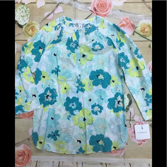 Women's croft & Barrow long sleeve top sz XS - Picture 3 of 4